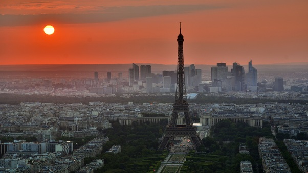 Eiffel Tower In Paris 4k Wallpaper