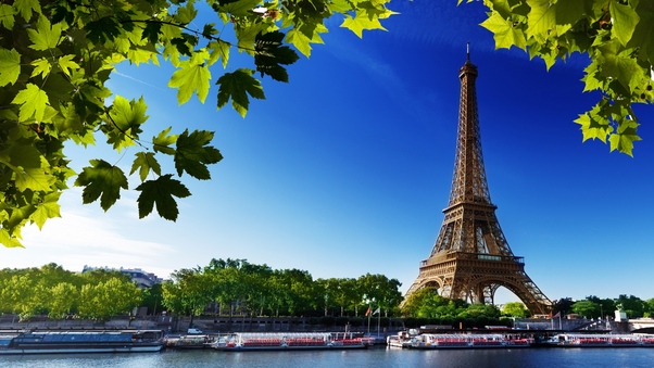 Eiffel Tower Paris 4K Wallpaper