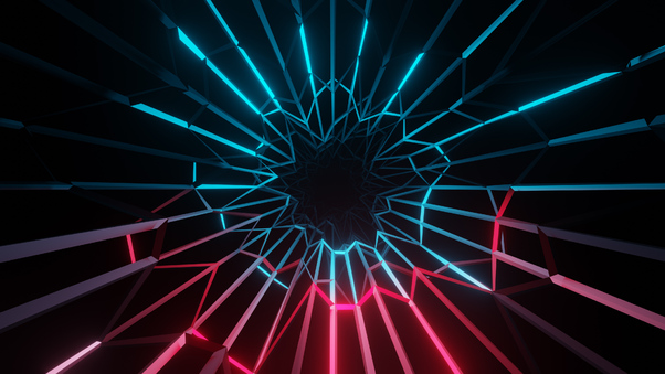 Electric Vibe Abstract 4k Wallpaper