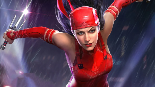 Elektra Marvel Duel Wallpaper