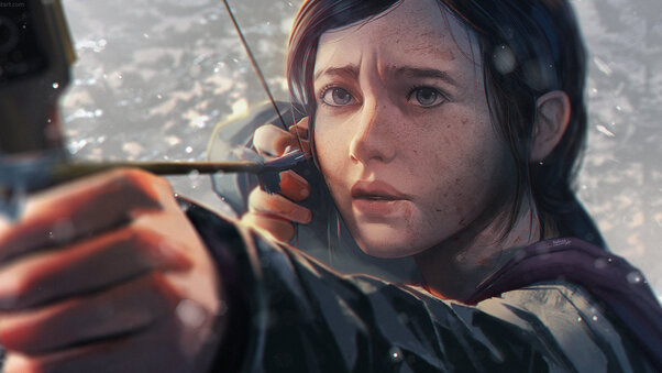 Ellie The Last Of Us Game Character Artwork Wallpaper