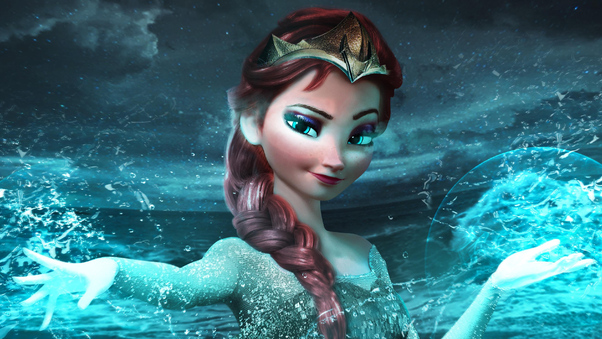 Elsa As Mera Wallpaper