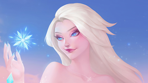 Elsa From Frozen 2 4k Wallpaper