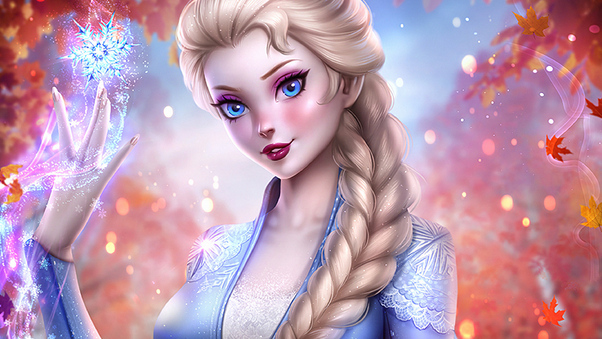 Elsa Queen Frozen Wallpaper