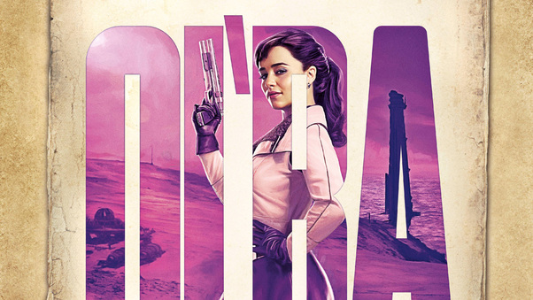 Emilia Clarke As Qira Solo A Star Wars Story Wallpaper
