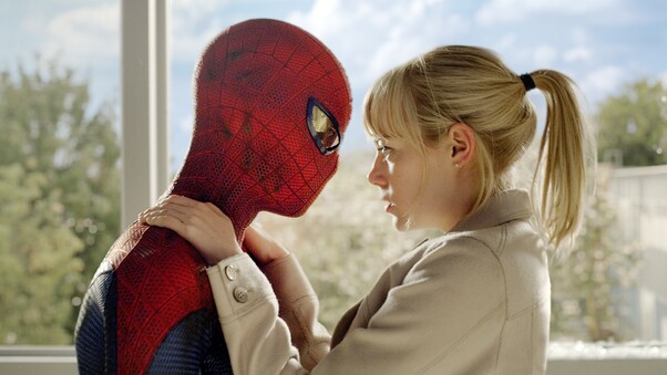 Emma Stone Spider Man Wallpaper