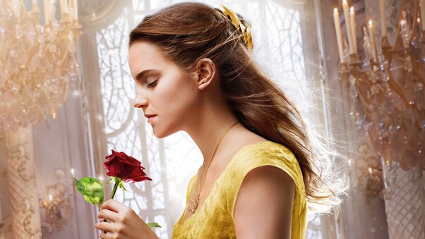 Emma Watson Beauty And The Beast 5k Hd Wallpaper