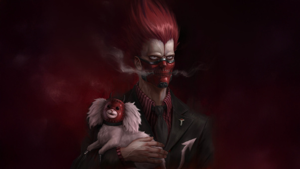 En And His Pet Demon Kikurage In Dorohedoro (2560x1600) Resolution Wallpaper
