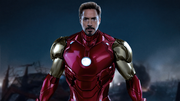 Endgame Iron Man Unmasked Version Wallpaper