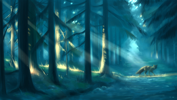 Anime Forest Wallpapers - Wallpaper Cave