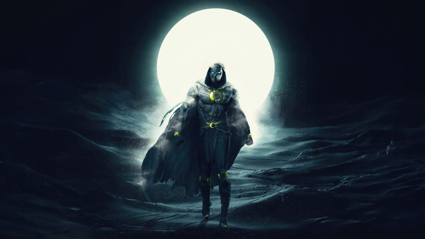 Enigmatic Marvel Moon Knight Wallpaper