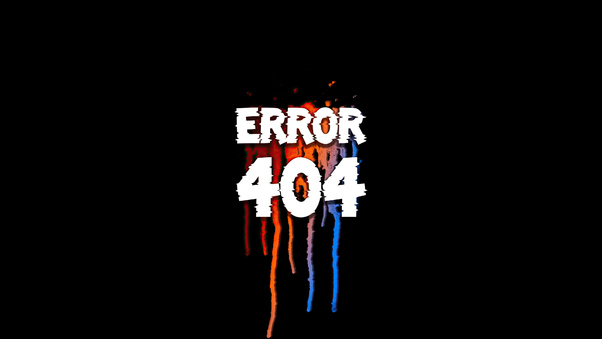 Error 404 Page Wallpaper