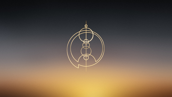 Eternals Gold Logo Wallpaper