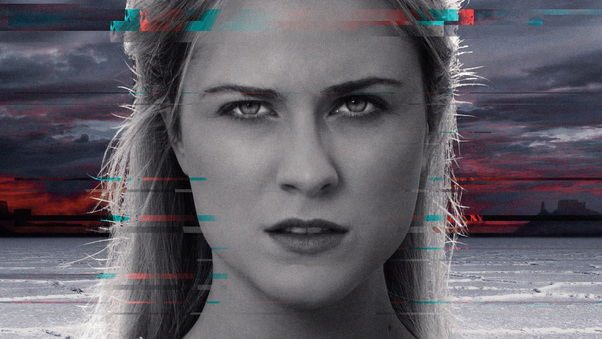 Evan Rachel Wood As Dolores Abernathy In Westworld Season 2 Poster Wallpaper