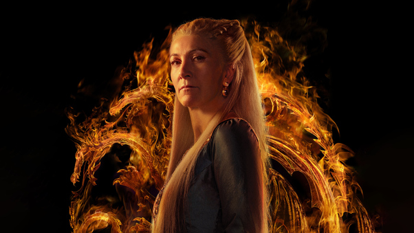 Eve Best As Princess Rhaenys Velaryon In House Of The Dragon Wallpaper