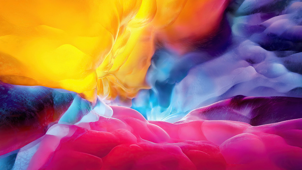 Explosion Of Colors 4k Wallpaper