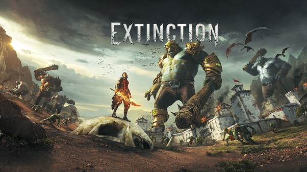 Extinction Key Art 2017 Game Wallpaper