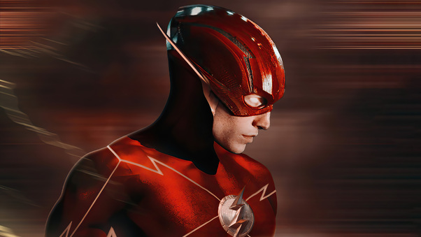 Ezra Miller As The Flash Wallpaper