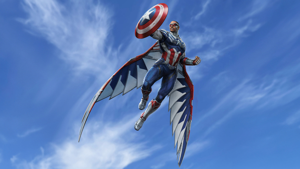 Falcon The New Captain America Maverick Wallpaper
