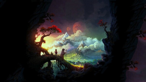 Fantasy Art Colorful Wallpaper