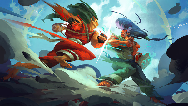 Fantasy Fighters Wallpaper