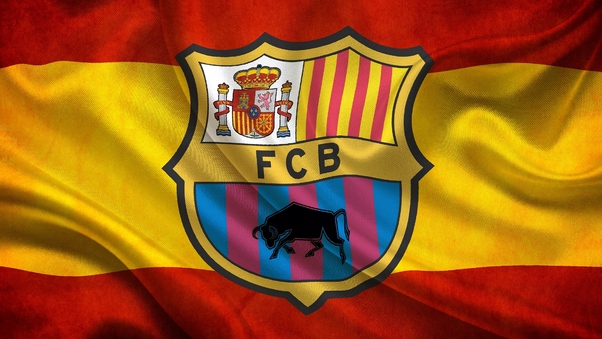 Fc Barcelona Flag Wallpaper