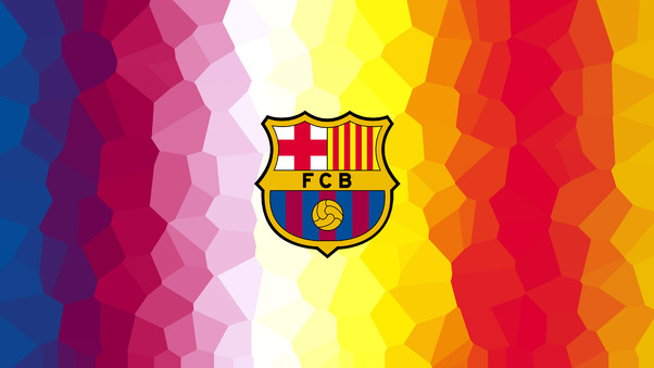 FCB Logo Minimalism Wallpaper