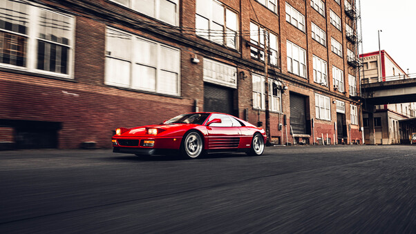 Ferrari 348 4k Wallpaper