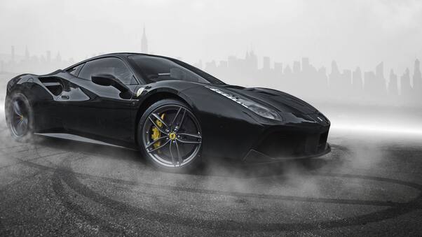 Ferrari 488 Black, HD Cars, 4k Wallpapers, Images, Backgrounds, Photos and  Pictures