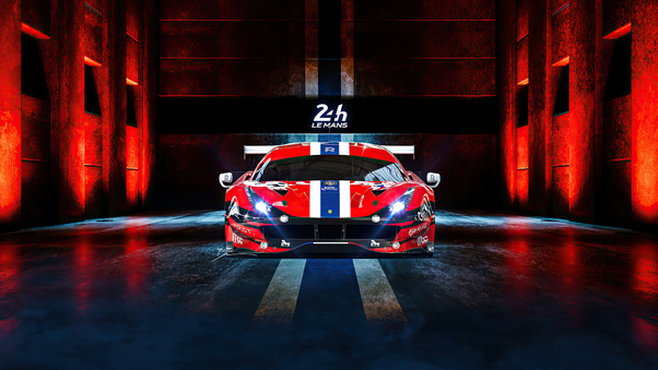 Ferrari 488 GTE 2022 Wallpaper