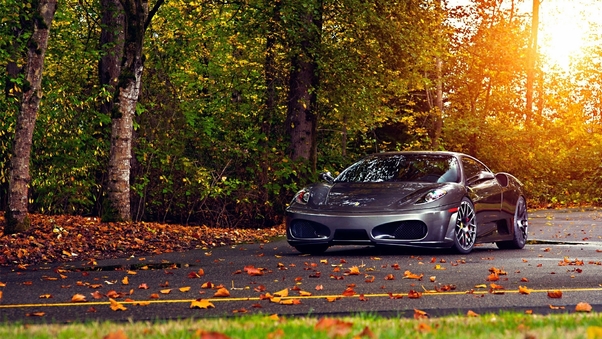 Ferrari F430 Autumn Wallpaper