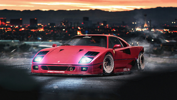 Ferrari Nightrunner F40 Wallpaper