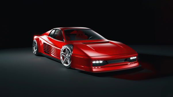 Ferrari Testarossa 1984 5k Wallpaper