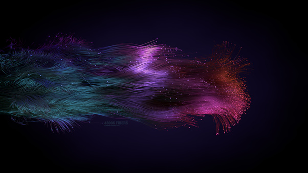 Fiber Abstract Wallpaper