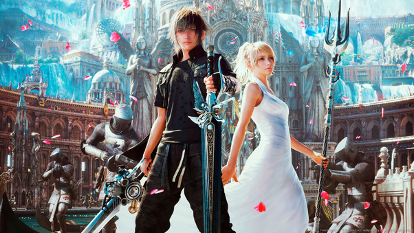 Final Fantasy Xv Artwork Wallpaper