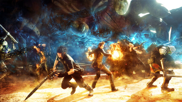Final Fantasy XV Game Play Wallpaper