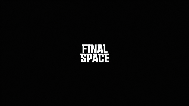 Final Space Logo Dark 5k Wallpaper