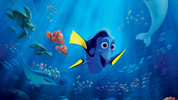 Finding Dory Animated Movie Wallpaper