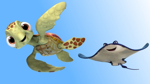 Finding Dory Turtle Wallpaper