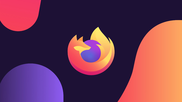 Firefox Minimal 4k Wallpaper