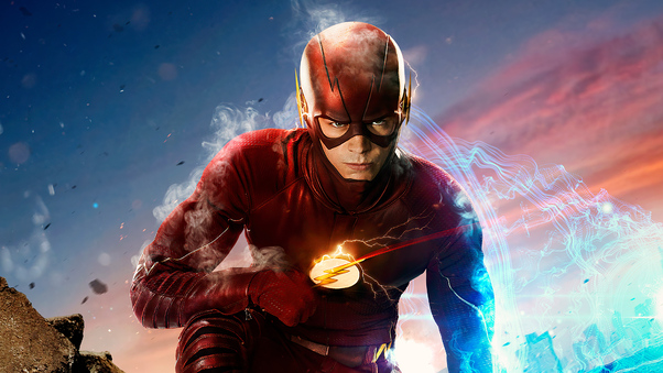 Flash Barry Allen Tv Series 4k Wallpaper