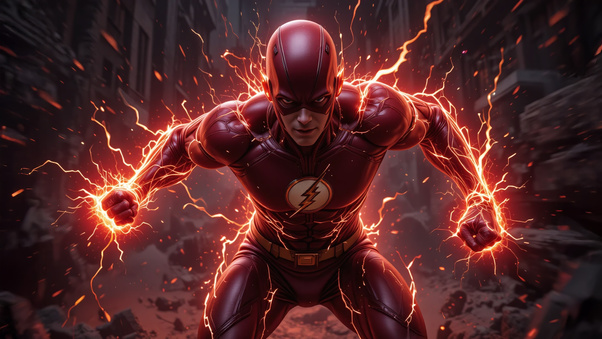 Flash Burning Gaze (1400x1050) Resolution Wallpaper