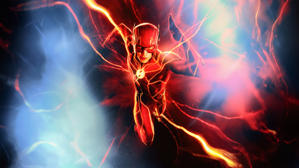 Flash Of Lightning Speed Unleashed Wallpaper