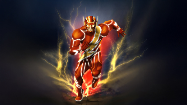 Flash Rising (1400x1050) Resolution Wallpaper