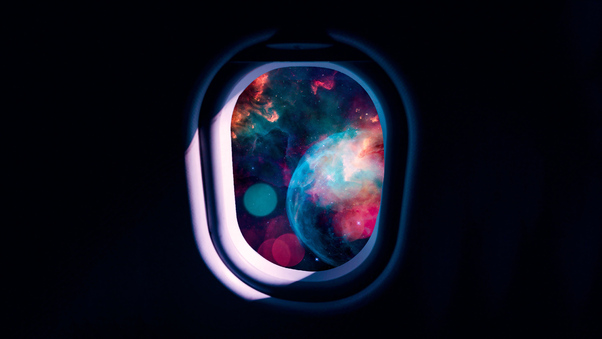 Flight Into Space 4k Wallpaper