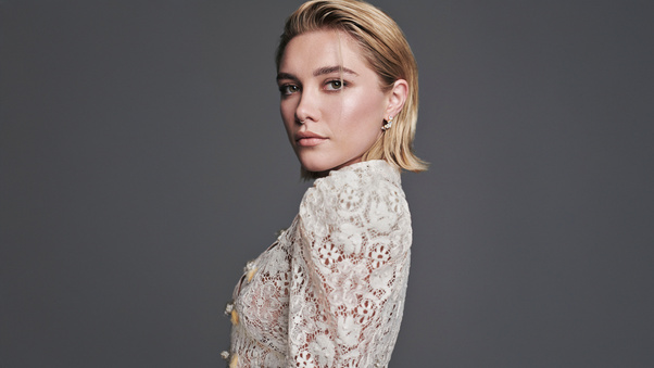 Florence Pugh Bold And Beautiful Wallpaper