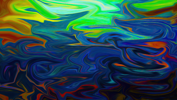 Fluid Liquid Abstract 4k Wallpaper