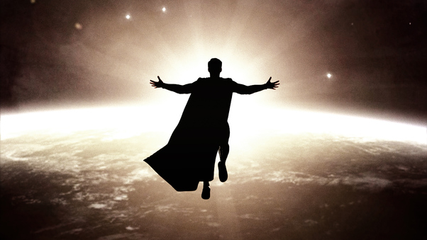 Fly Son Its Time Superman Wallpaper
