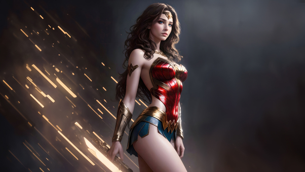 Force Of Justice Wonder Woman Wallpaper