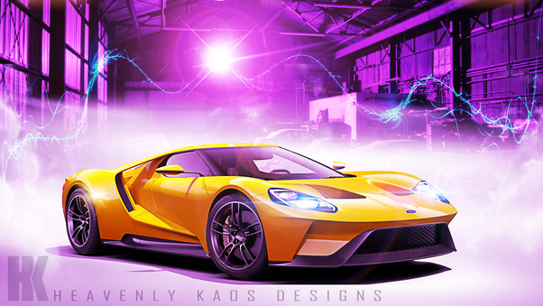 Ford Gt 2018 New Wallpaper